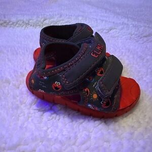 Elmo Sandals Size Toddler 2c